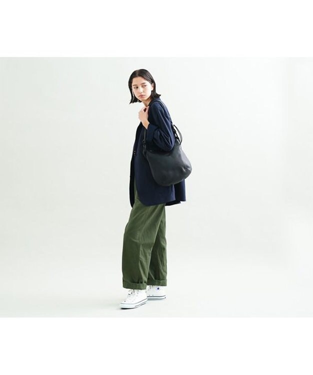 genten 【新色】ムース 2wayショルダー小 クロ