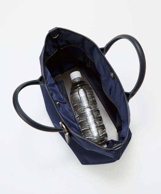 TOPKAPI 【Breath TOPKAPI】ナイロン レザーハンドル シンプル ミニ トートバッグ / 軽量 ネイビー