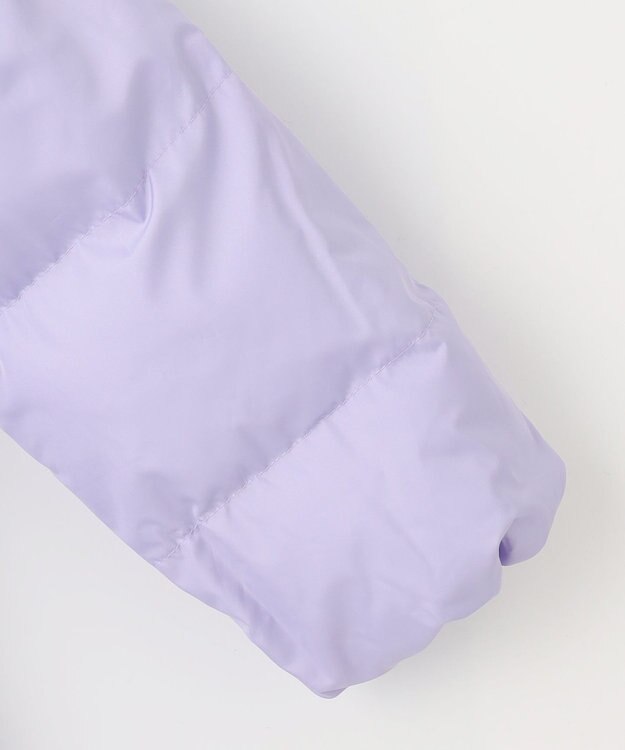 ANY KIDS 【洗濯機OK】中綿 リボン コート ラベンダー