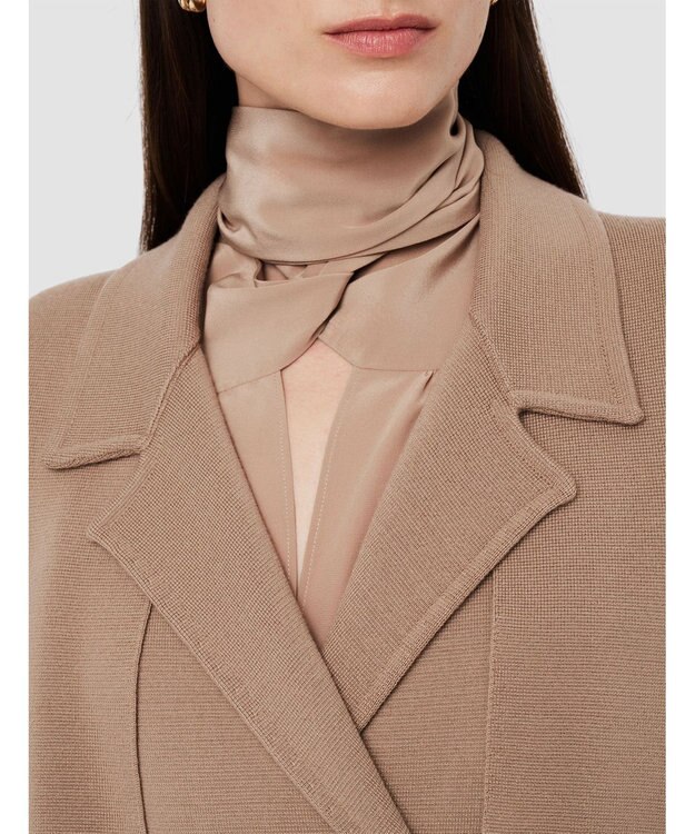 JOSEPH メリノミラノ　ロングコート Blusher