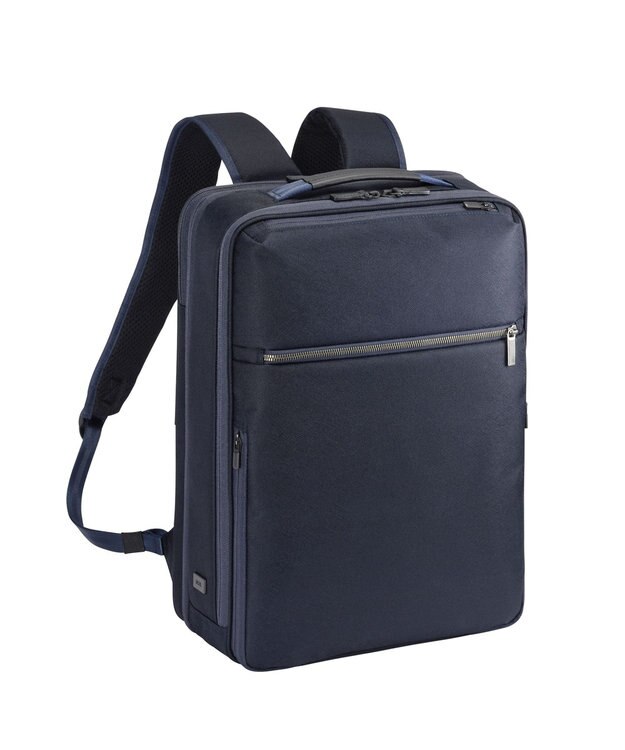 ACE BAGS & LUGGAGE 【容量拡張】 ace. ガジェタブルSF ビジネスリュック B4サイズ 15.6インチPC収納 ２気室 68785 エース ネイビー