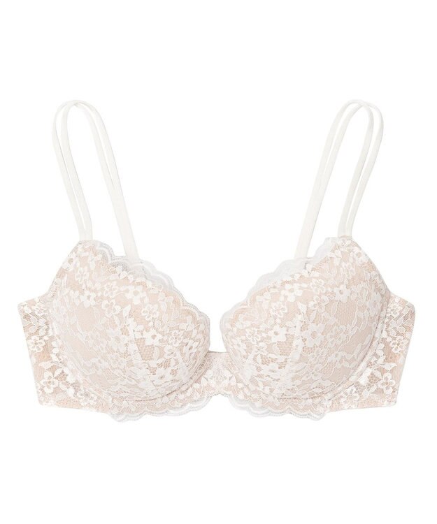 une nana cool Clear florets 3/4カップブラジャー BE