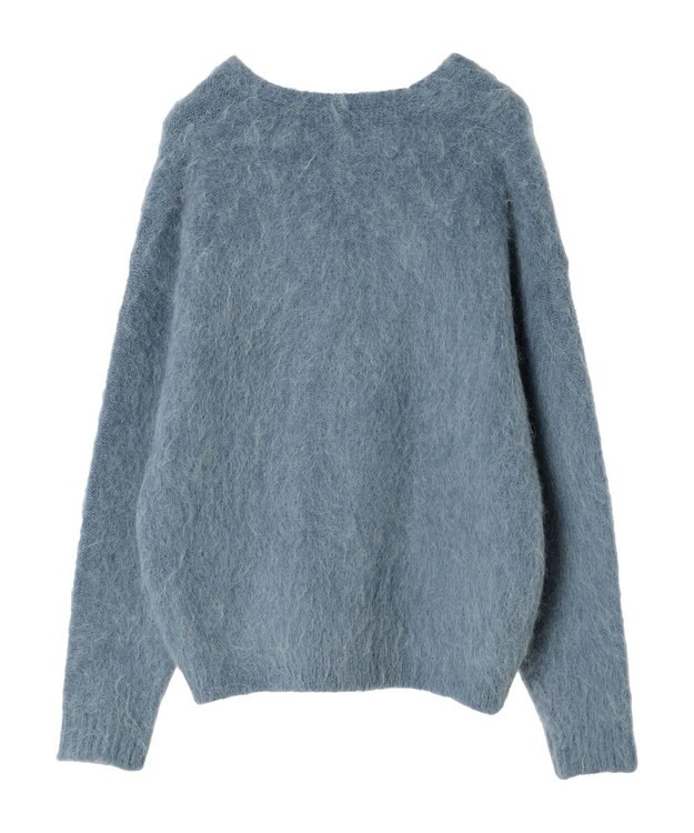 Green Parks ■ＡＪＵＧＡ．×ＧＰ　シャギーニットカーディガン Blue