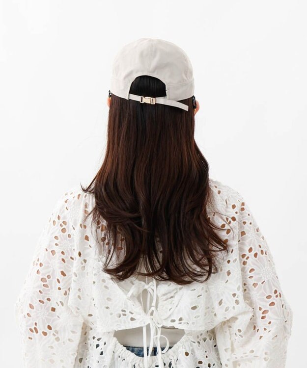 AURORA 【 Beaurance （ビューランス）】サマーシールドタレ付きはっ水キャップ ライトベージュ