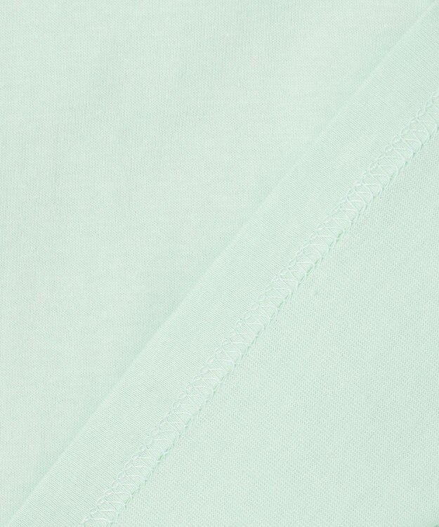 ANY KIDS 【綿100%】ドロップショルダー アニマルプリントTシャツ ミント×イヌ