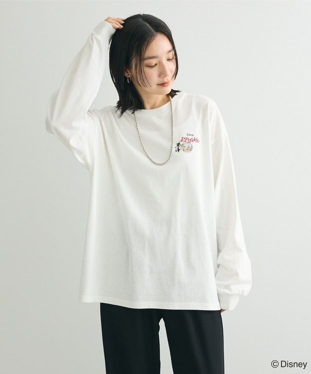 Green Parks ピノキオ／バックプリントＴシャツ White