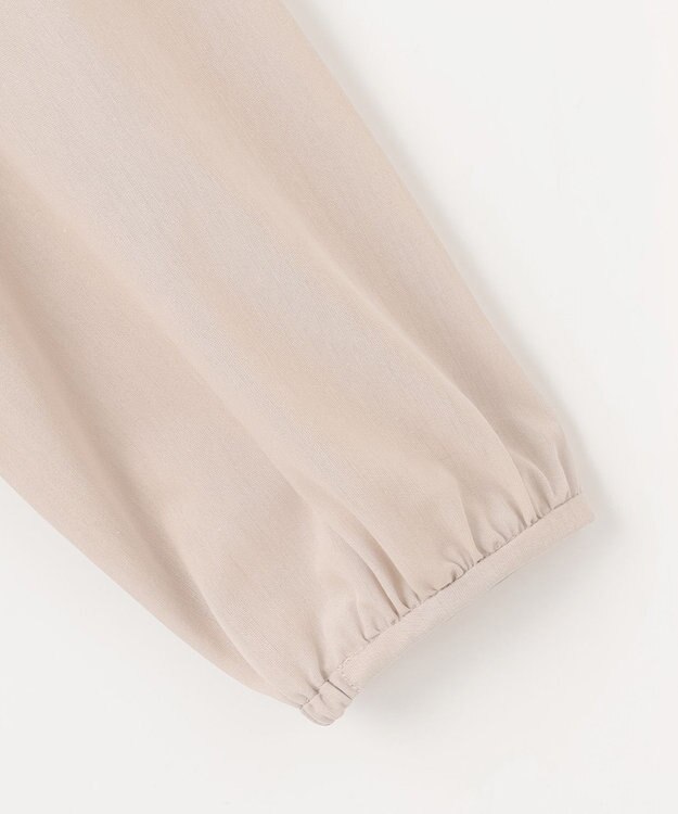 J.PRESS LADIES L 【洗える】シアー カーディガン ベージュ系