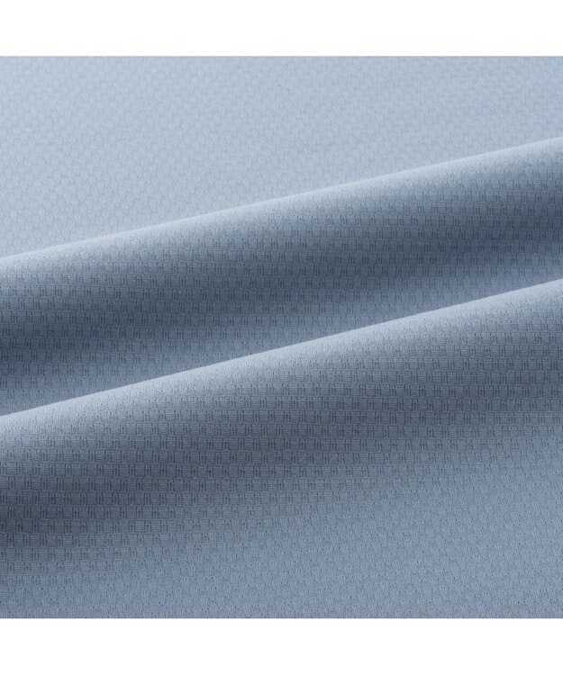 ZERO HALLIBURTON 【吸水速乾・抗菌防臭】 モックネックTシャツ ZHG-M5S5a 82949 ライトブルー