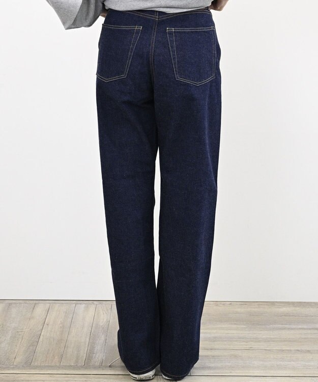 LENO KAY HIGH WAIST JEANS　ハイウエストストレートデニムパンツ INDIGO