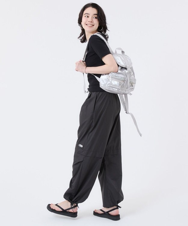 LeSportsac SMALL VOYAGER MH/シルバーシャインスナイデル シルバーシャインスナイデル