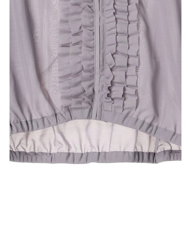 earth music&ecology フリルシャツ Lavender