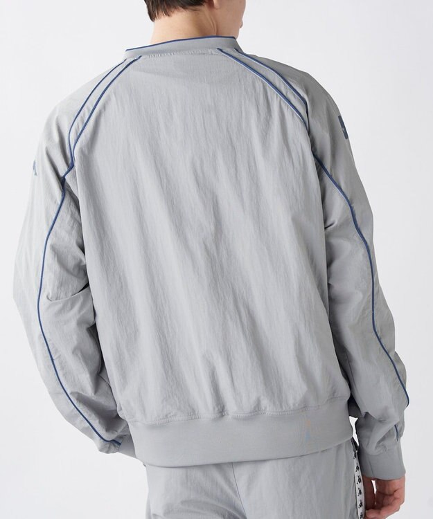 OP／FILA 【Kappa】ウーブンビステジャケット グレー