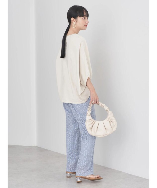 earth music&ecology ミニウラケドルマンＴＥＥ Ecru