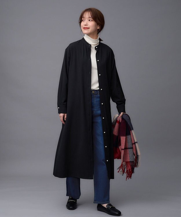 ANY 【ストレッチ】コンフォート美脚 デニムパンツ フェードインディゴ