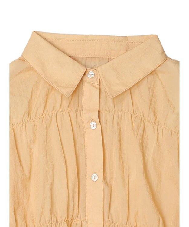 earth music&ecology シャーリングシャツ Pink Orange