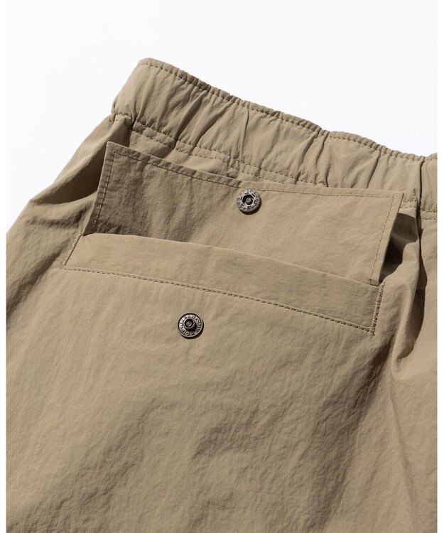 JOSEPH ABBOUD MOUNTAIN 【CREA掲載・レディースシルエット・ECO撥水/抗菌性/軽量】タスランワッシャー クライミングカーゴ パンツ ベージュ系