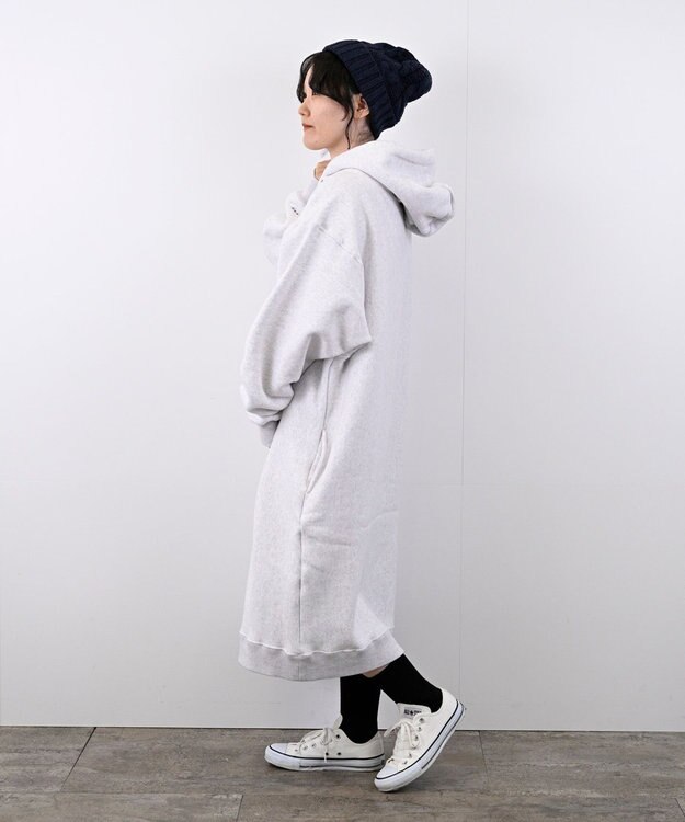 LENO ONE PIECE HOODIE 《FRENCH TERRY》ワンピースフーディ/パーカー OATMEAL