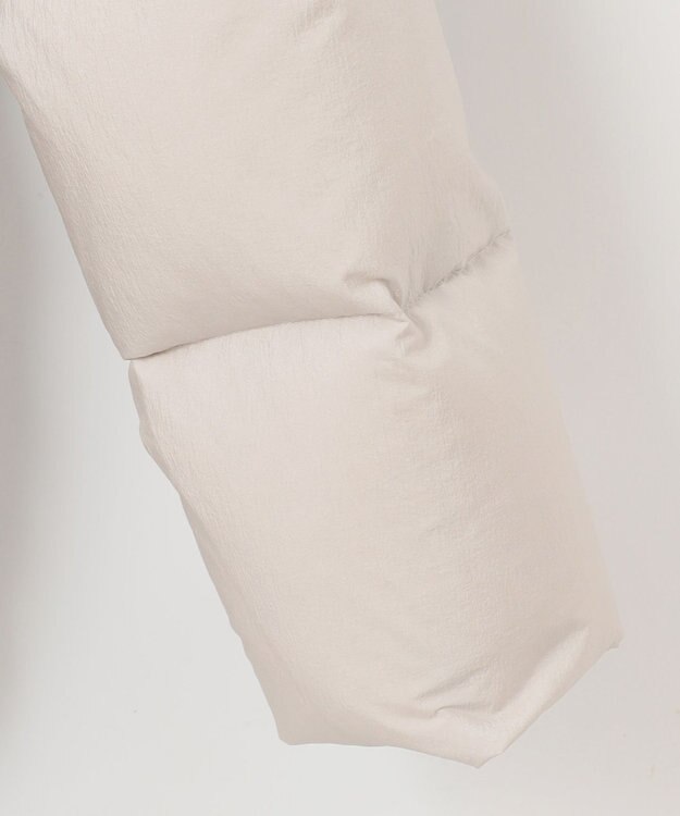 JOSEPH ABBOUD MOUNTAIN 【サステナブル/軽量/7ポケット/JAPANファブリック】ライトナイロンワッシャーアウトドア ダウンブルゾン アイボリー系