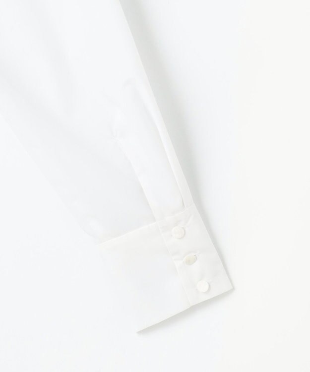 自由区 L 【カタログ掲載】ナチュラルタッチスタンドカラー ブラウス オフ