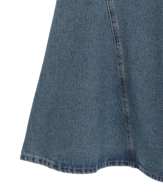 earth music&ecology エスカルゴマーメイドデニムスカート Medium Indigo