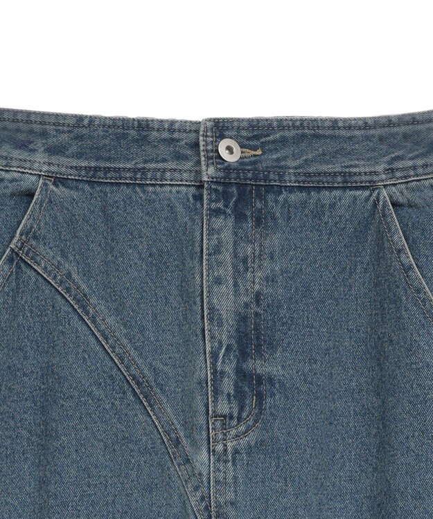 earth music&ecology エスカルゴマーメイドデニムスカート Medium Indigo