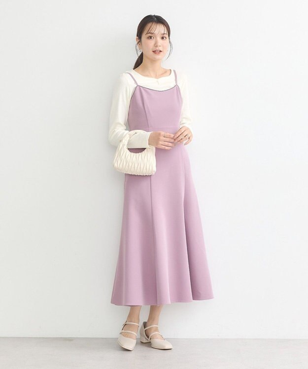 earth music&ecology パイピングジャンドレ Pink