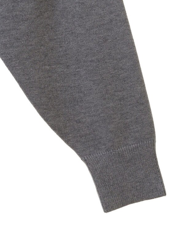 AMERICAN HOLIC バイパチカフタンネックラグランニットプルオーバー Gray Mixture