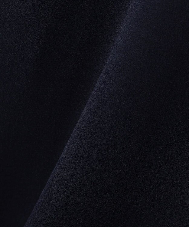 YECCA VECCA ラッフルブラウス Navy