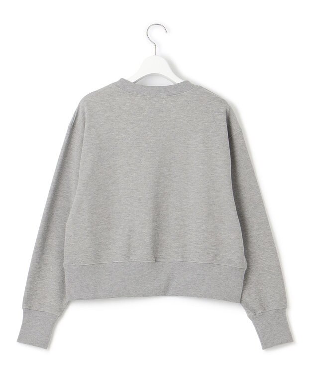 J.PRESS YORK STREET 【WOMEN】YALE × J.PRESS YORK STREET コラボショートスウェット ライトグレー系