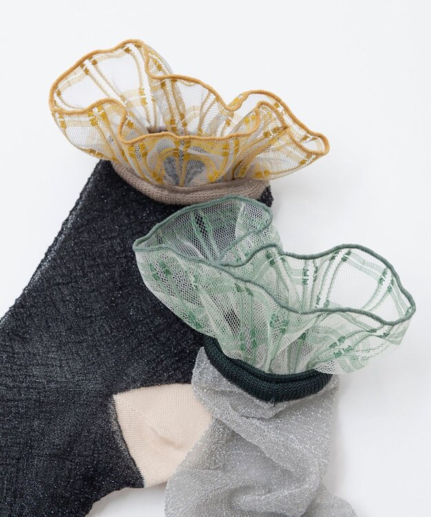フリルチェックソックス / TRICOTE | ファッション通販 【公式