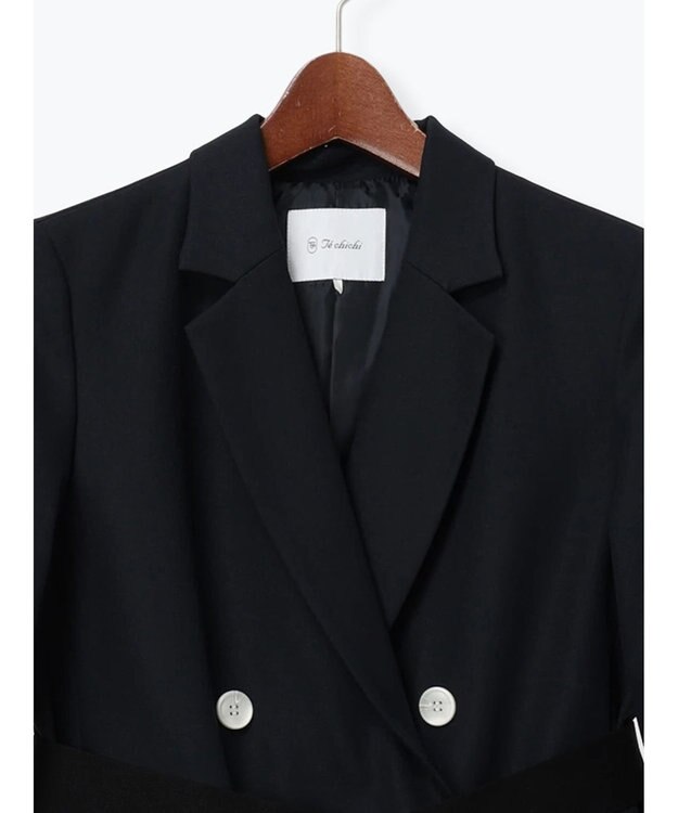 Te chichi デタッチベルトテーラードジャケット《2026 spring catalog item》 ネイビー