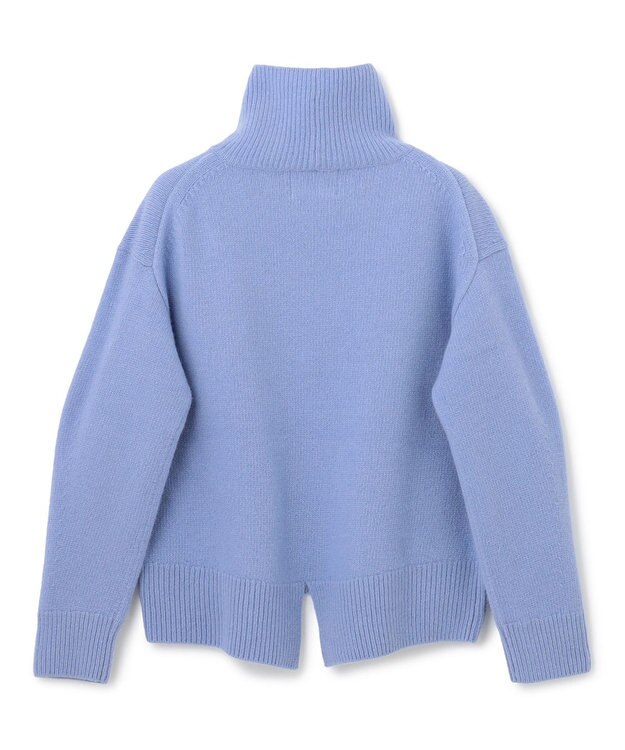 BEIGE， 【S-size】LA BAUME / タートルニット Sax