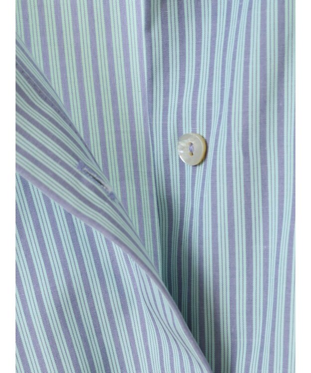 CRAFT STANDARD BOUTIQUE ステンサイドソリッドストライプブラウス① Stripe Sax