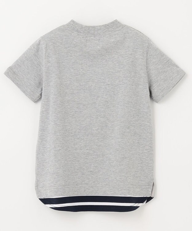 J.PRESS KIDS 【110-130cm】フェイクレイヤード Ｔシャツ グレー系