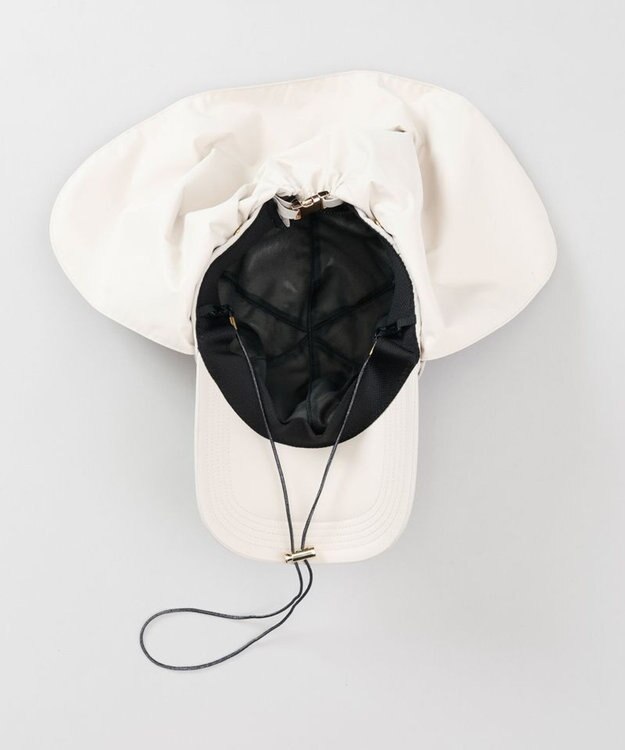 AURORA 【 Beaurance （ビューランス）】サマーシールドタレ付きはっ水キャップ ライトベージュ