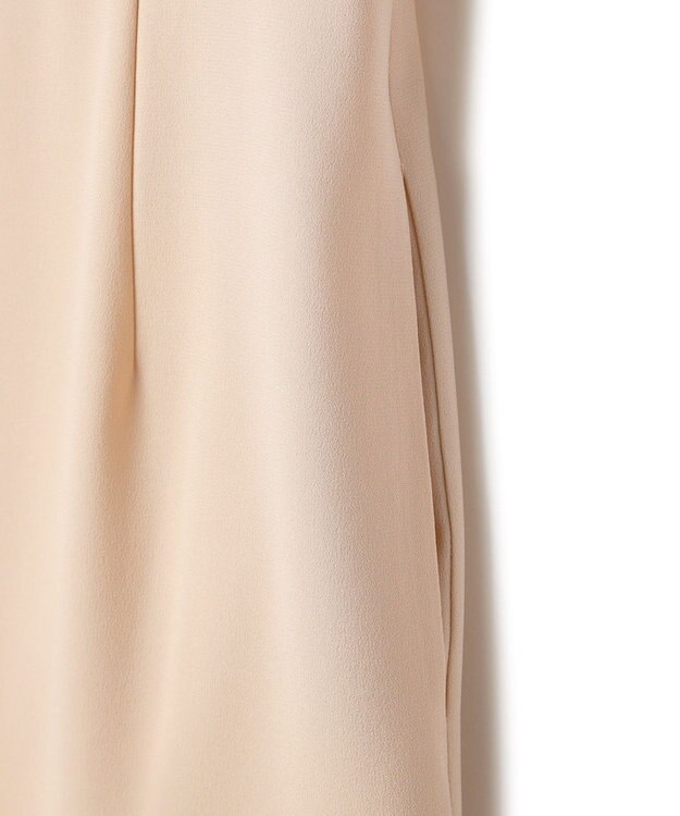 BEIGE， 【セットアップ対応】CINDY / クルーネックドレス Nude × Black