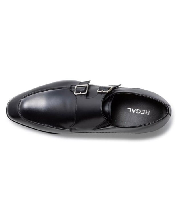 REGAL FOOT COMMUNITY 【リーガルドレス】27AL ダブルモンクモカ ビジネスシューズ ブラック