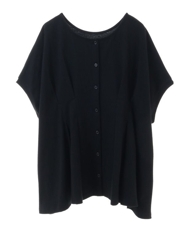 CRAFT STANDARD BOUTIQUE 前後2WAYタックプルオーバー Black