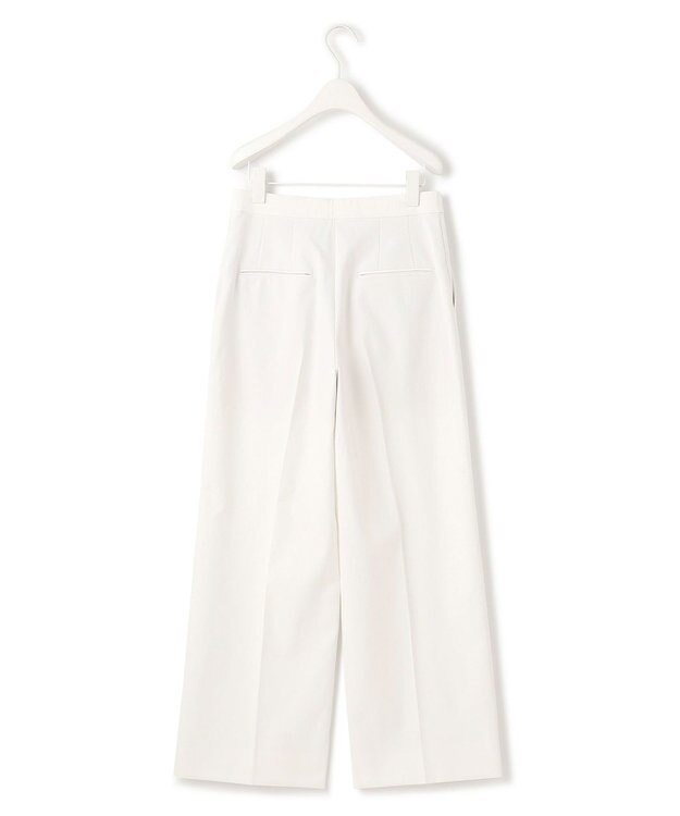 ICB 【洗える】 シェルタリングドライオックス ワイドパンツ オフホワイト系