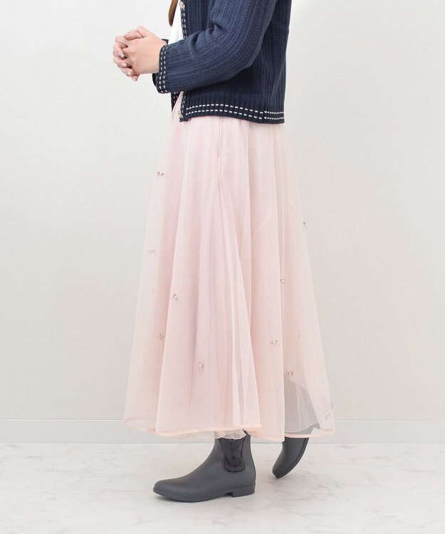 Bridget Birkin 【Bridget Birkin】サイドジップレインブーツ グレー