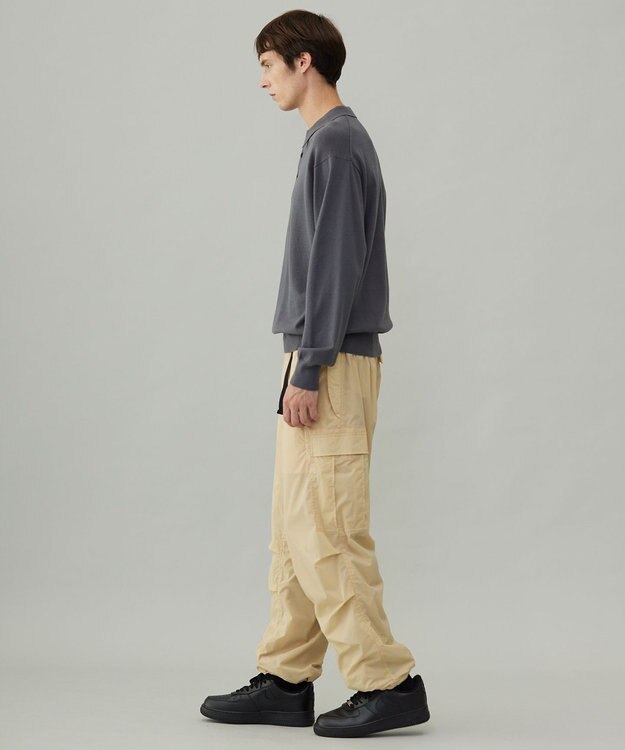 UNFILO MENS 【男女兼用】ウォーム ライトムーブ カーゴパンツ イエロー ベージュ