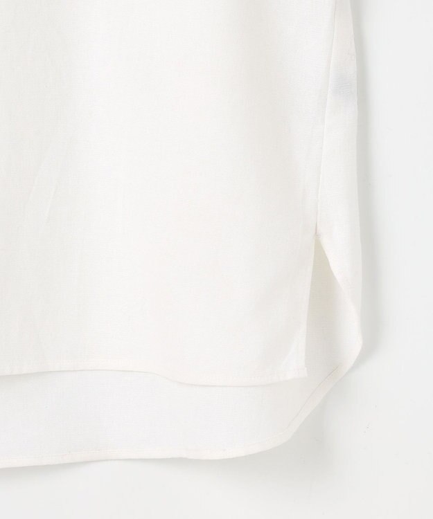 23区 【Indian Factory】コットンフレックス エンブロイダリーブラウス ホワイト系