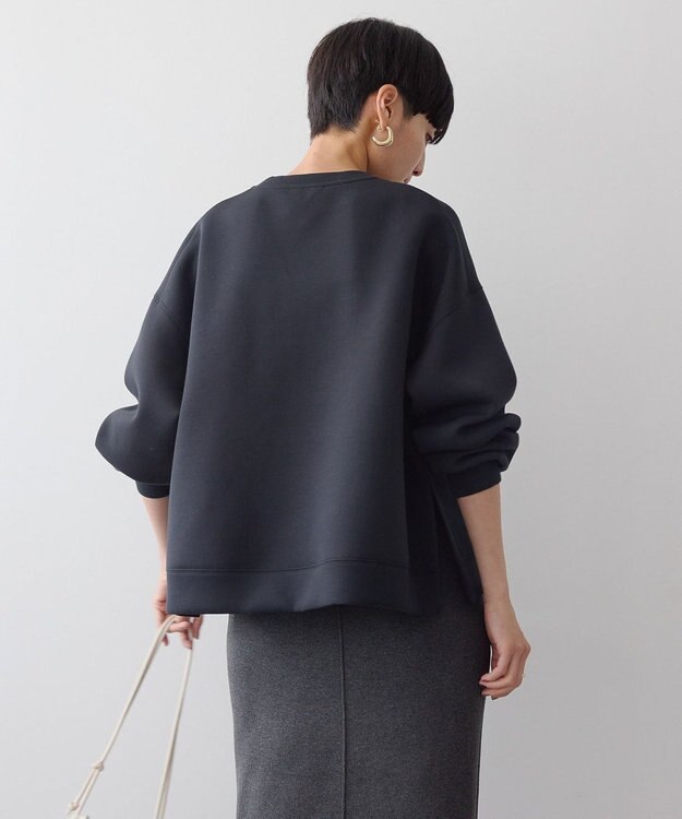 AMERICAN HOLIC サイドスリットポンチプルオーバー Black