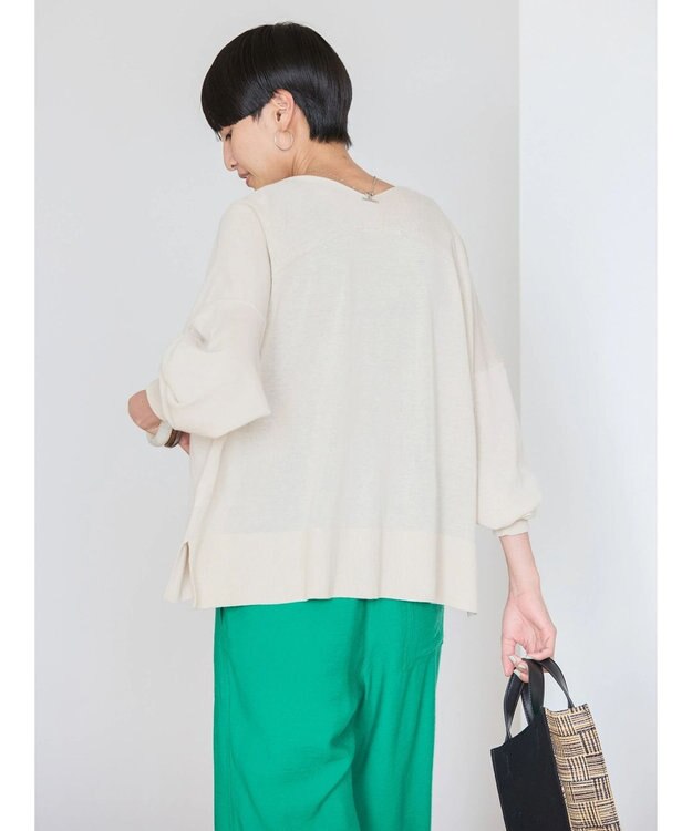 AMERICAN HOLIC ＵＶカットショートニットカーディガン Light Gray