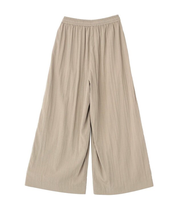 YECCA VECCA 【UVカット/遮熱/接触冷感】COOLタックワイドパンツ Gray Beige