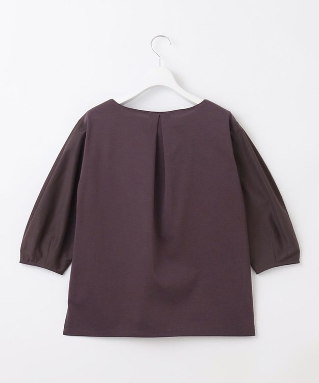 J.PRESS LADIES S TCポンチ ドッキング カットソー パープル系