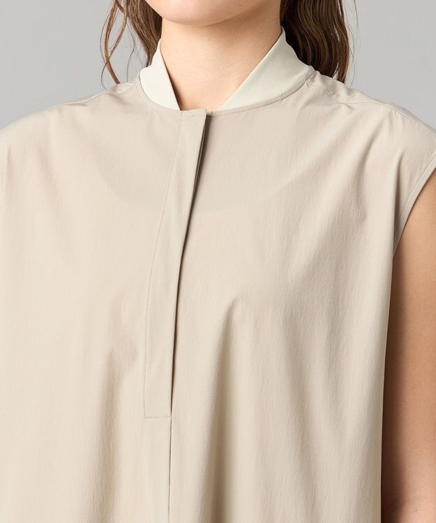 Chacott Chacott BALANCE UVケアタフタワンピース グレージュ