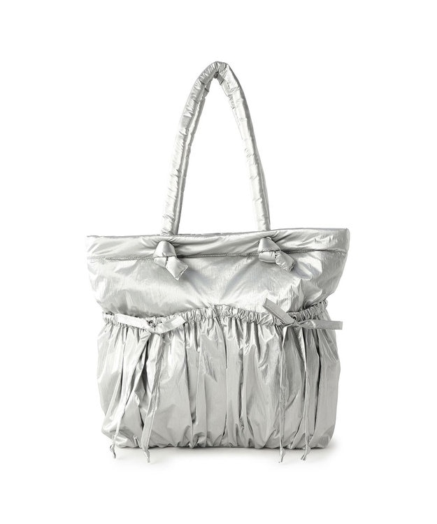 Chacott 2Pトートバッグ シルバー