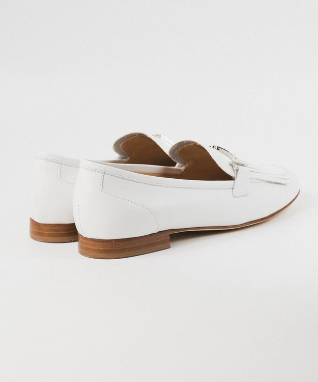 BONTRE 【LucaGrossi/ルカグロッシ】フリンジビットローファー/E758M-RS ホワイト