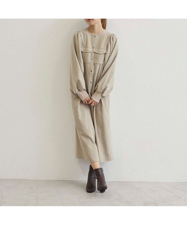 Riz raffinee <Riz raffinee>ストレッチショートブーツ ダークブラウン